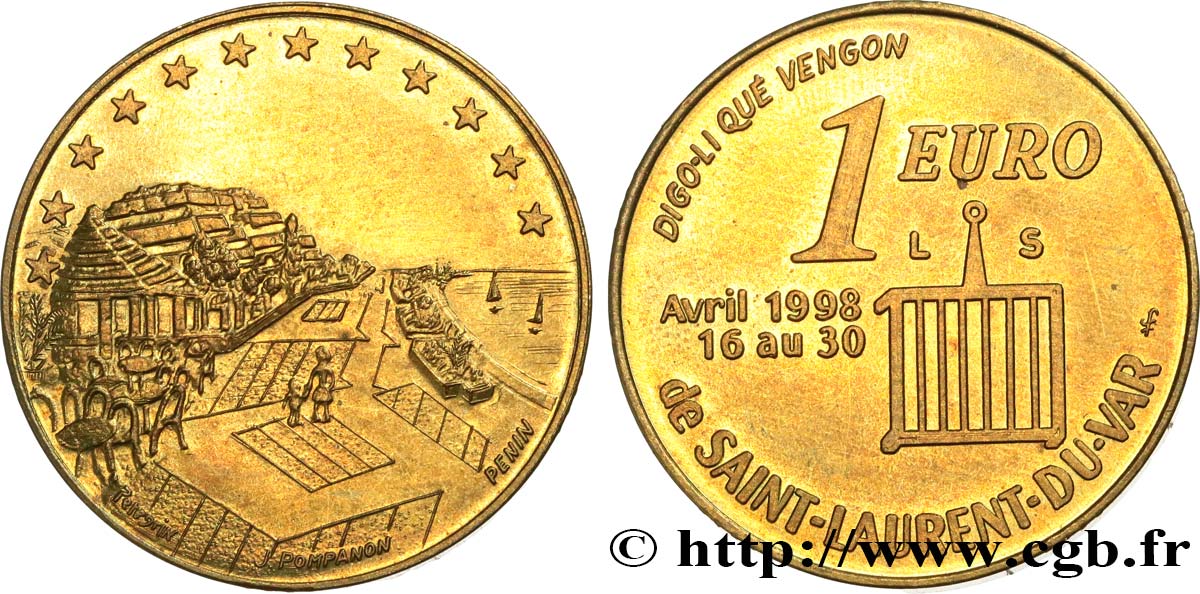 FRANCE 1 Euro de Saint-Laurent-du-Var (16 - 30 avril 1998) 1998 SUP