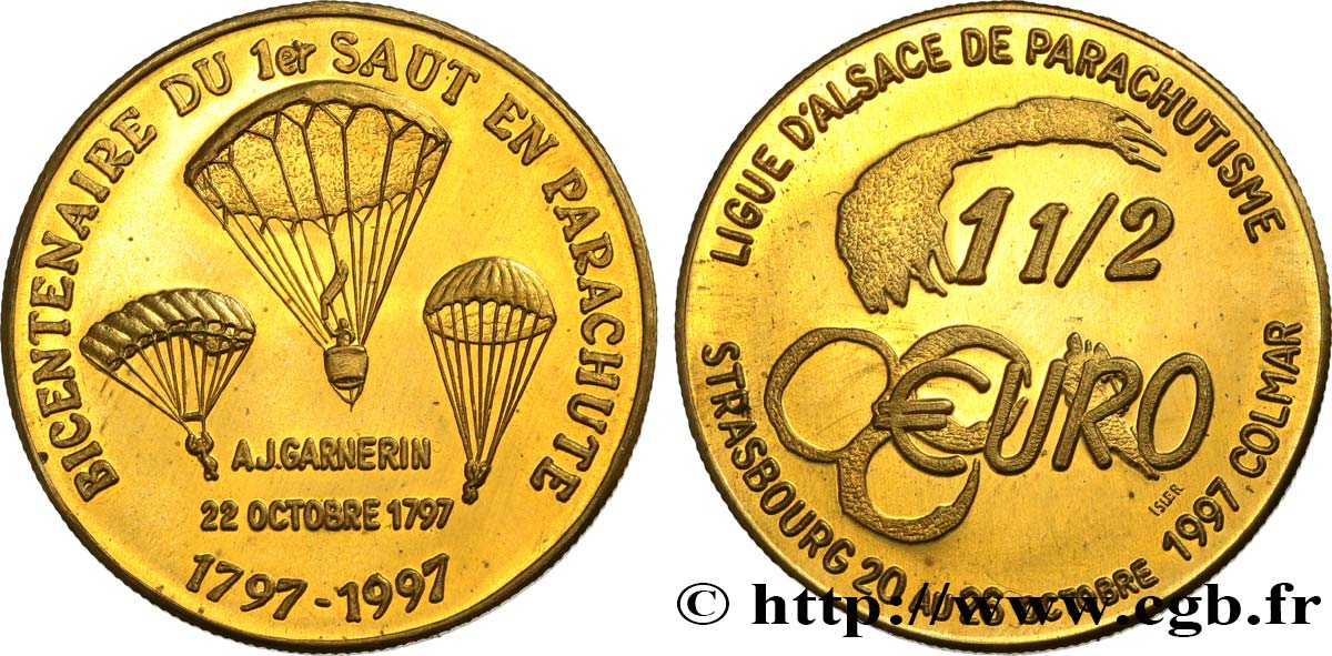 FRANCE 1 Euro 1/2 Strasbourg (20 - 26 octobre 1997) 1997 SPL