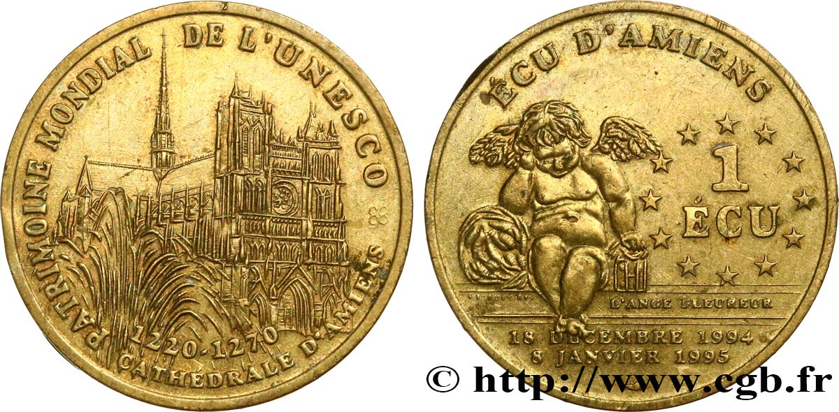 FRANCE 1 Écu d’Amiens (18 décembre 1994 - 8 janvier 1995) 1994 SUP