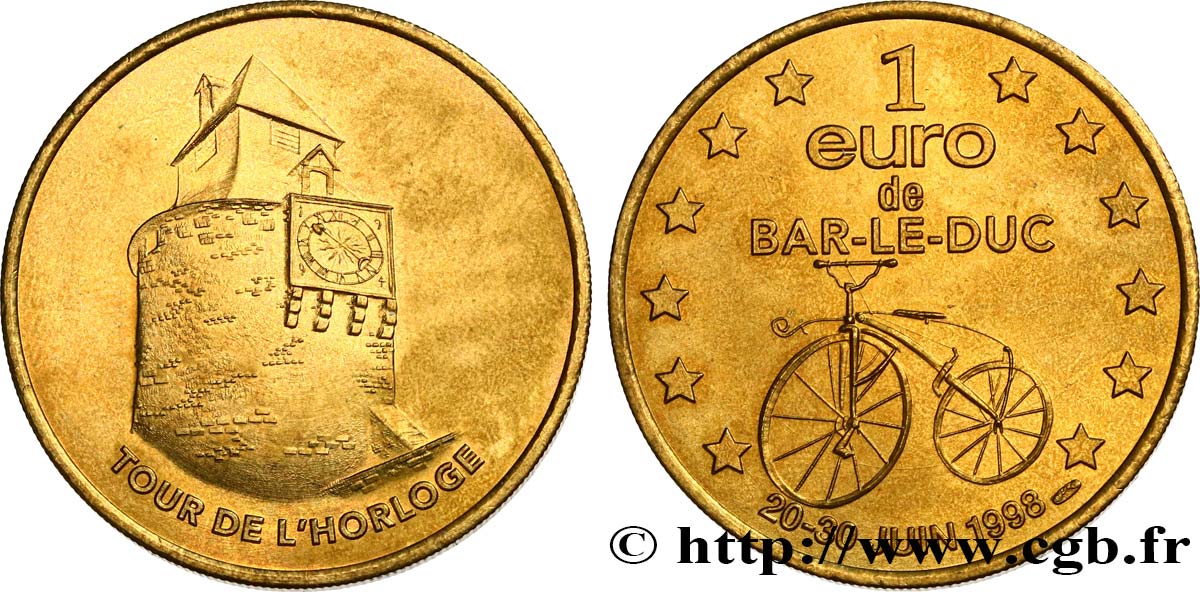 FRANCE 1 Euro de Mulhouse 1998 feu_593059 Euros