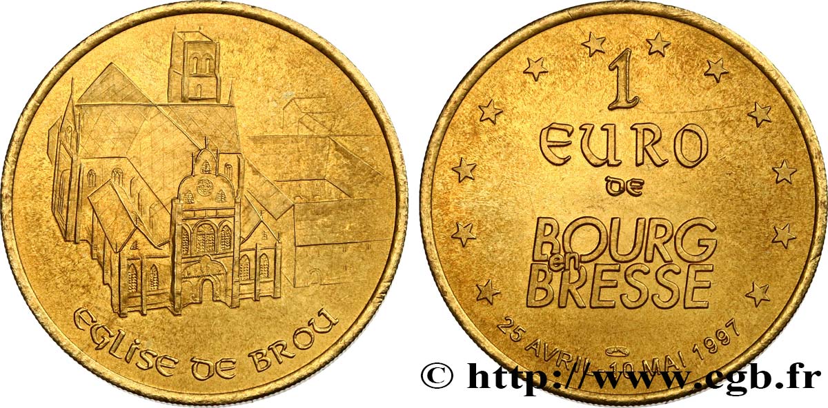 FRANCE 1 Euro de Bourg-en-Bresse (25 avril - 10 mai 1997) 1997 AU