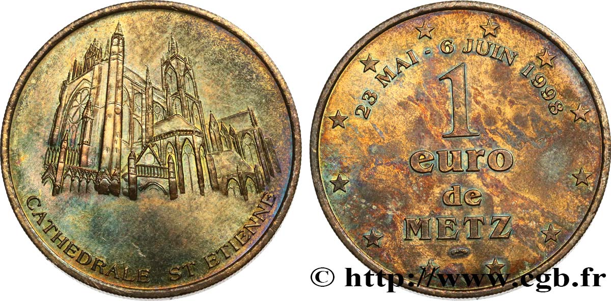 FRANCE 1 Euro de Metz (23 mai - 6 juin 1998) 1998 SUP