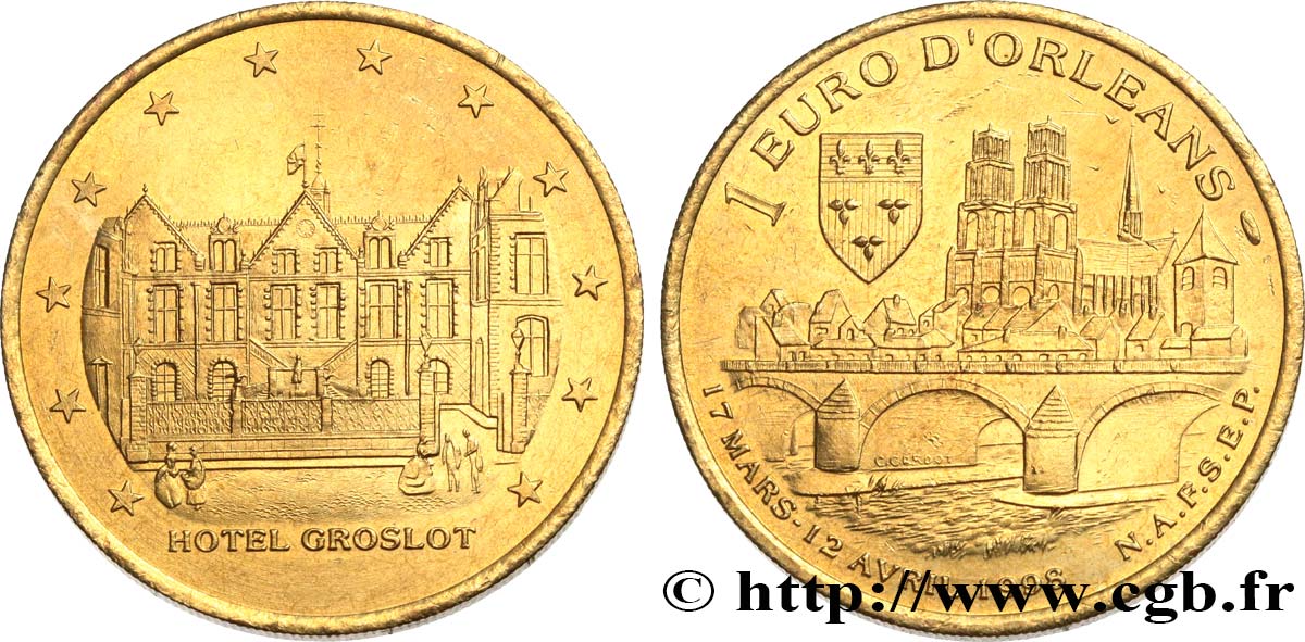 FRANKREICH 1 Euro d’Orléans (17 mars - 12 avril 1998) 1998
