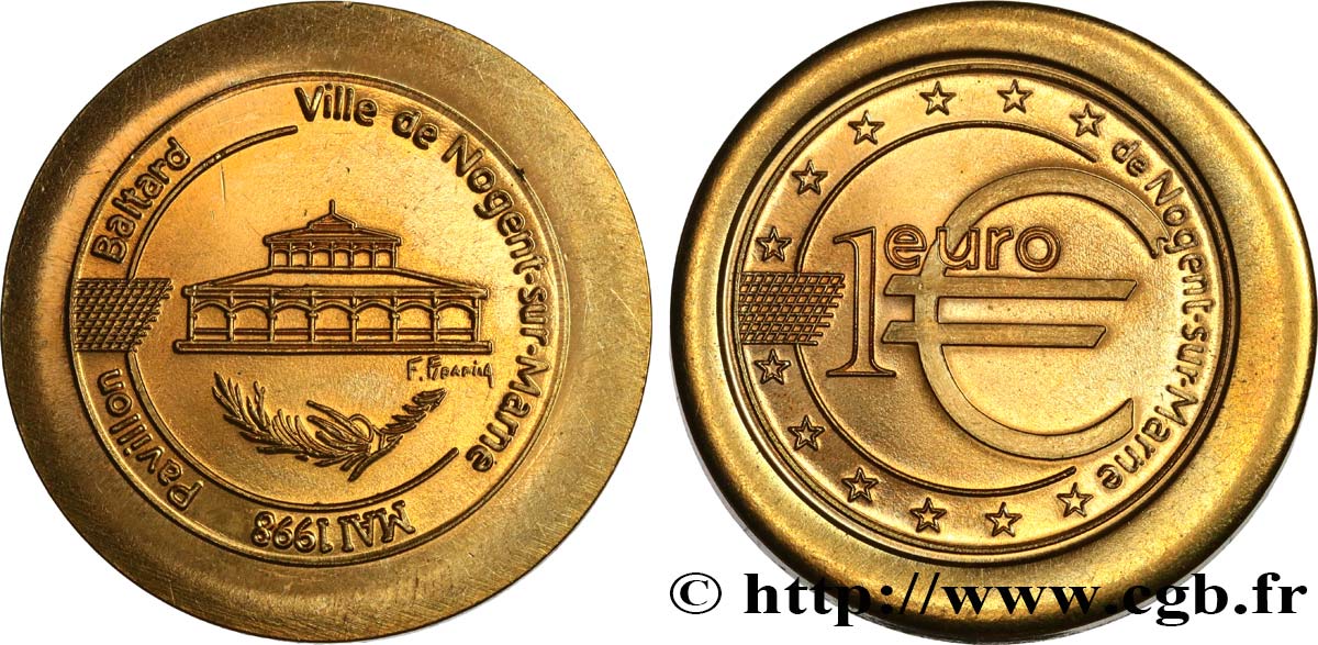 FRANCE 1 Euro de Nogent-sur-Marne (mai 1998) 1998 SUP
