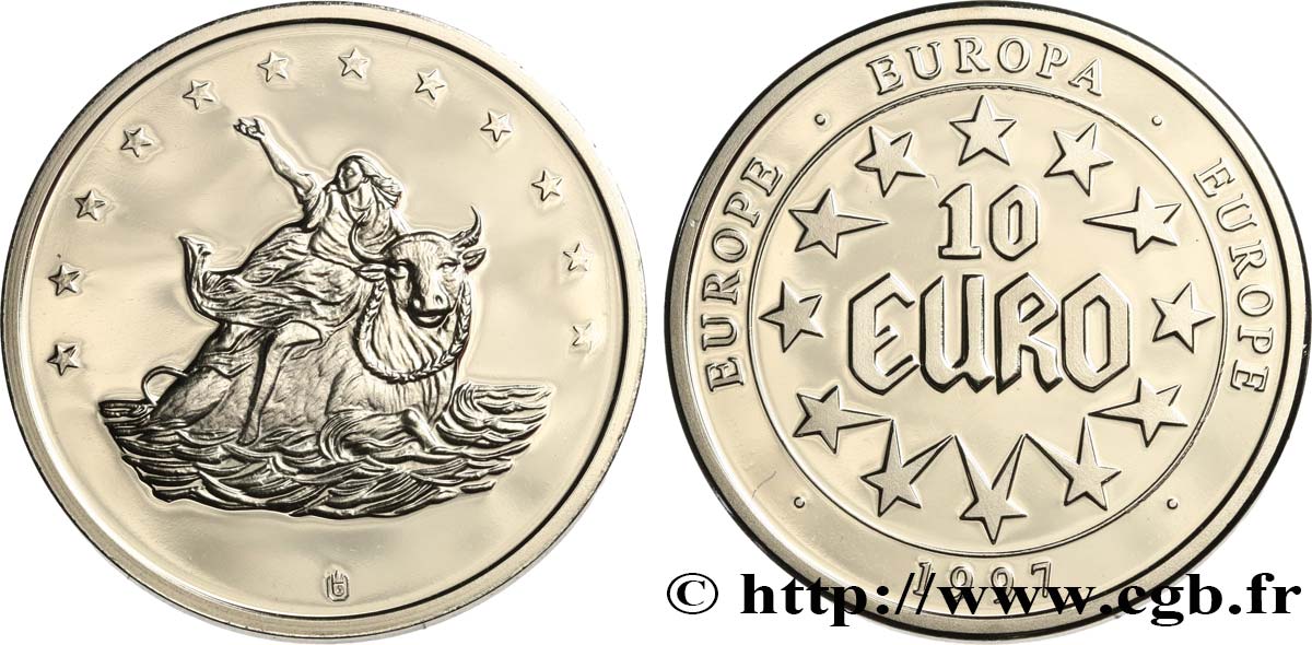 EUROPA 10 Euro EUROPA 1997 MS