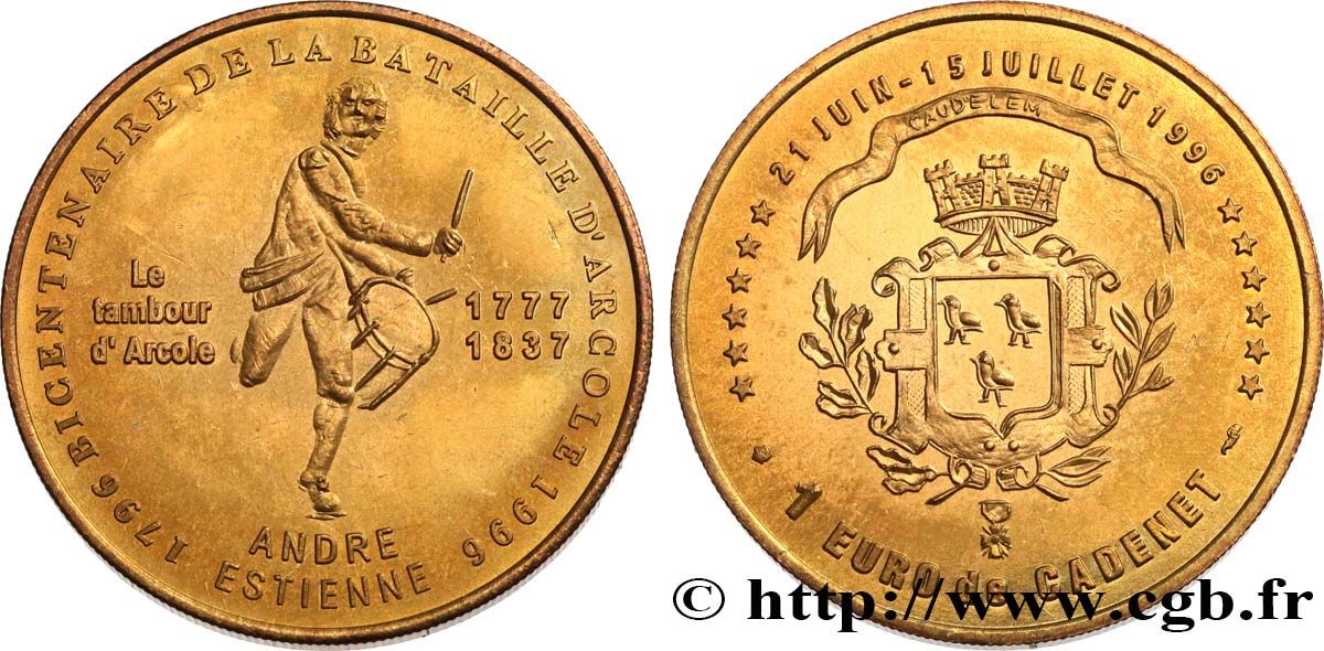 FRANKREICH 1 Euro de Cadenet (21 juin - 15 juillet 1996) 1996