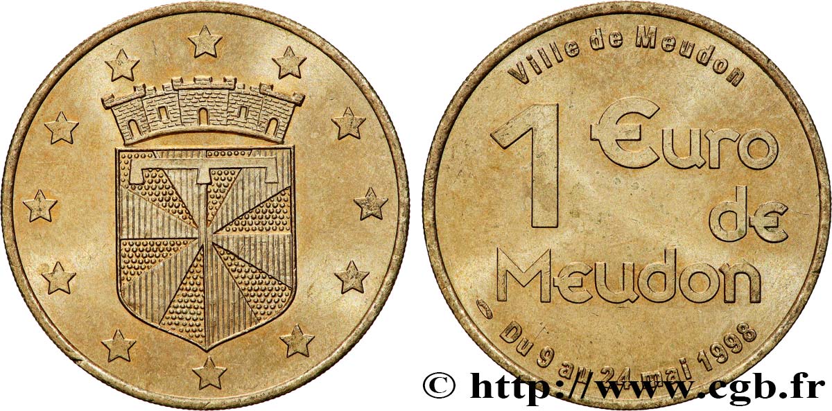 FRANCE 1 Euro de Meudon 1998 MS