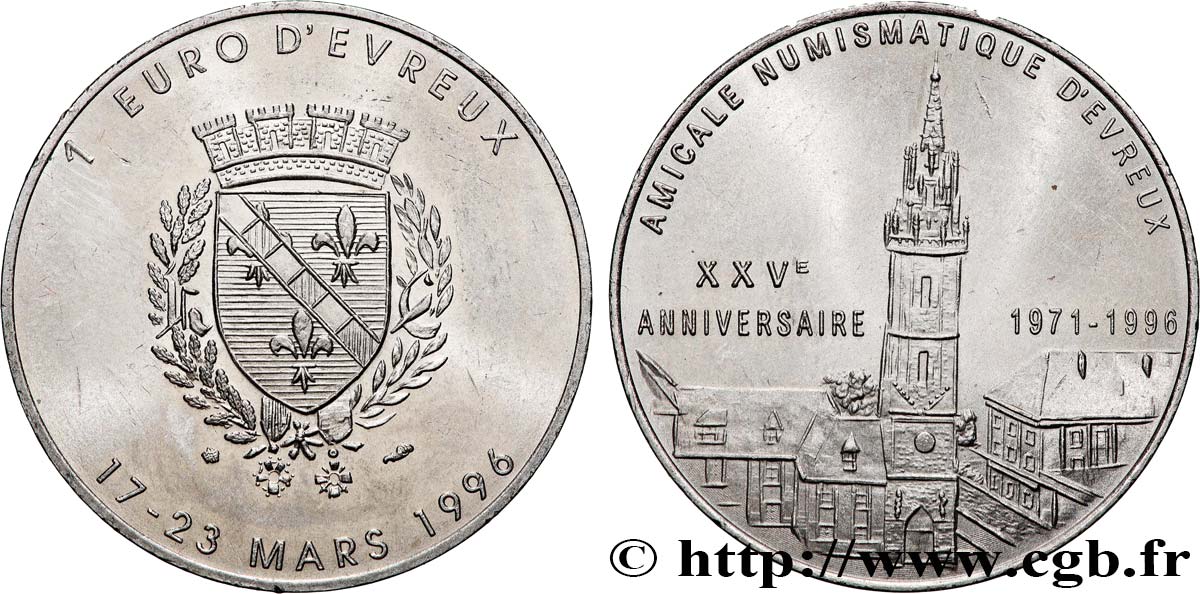 FRANCE 1 Euro d’Evreux (17 - 23 mars 1996) 1996 AU