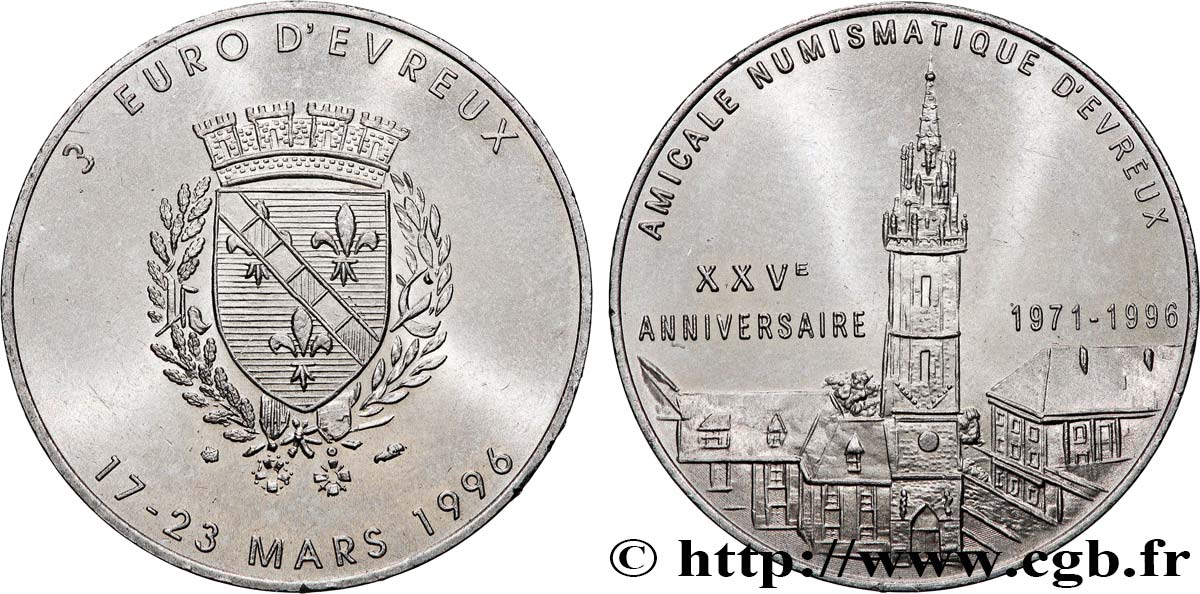 FRANCE 3 Euro d’Evreux (17 - 23 mars 1996) 1996 SUP