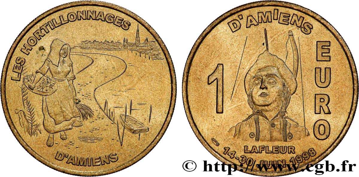 FRANCE 1 Euro d’Amiens (14 - 30 juin 1998) 1998 TTB