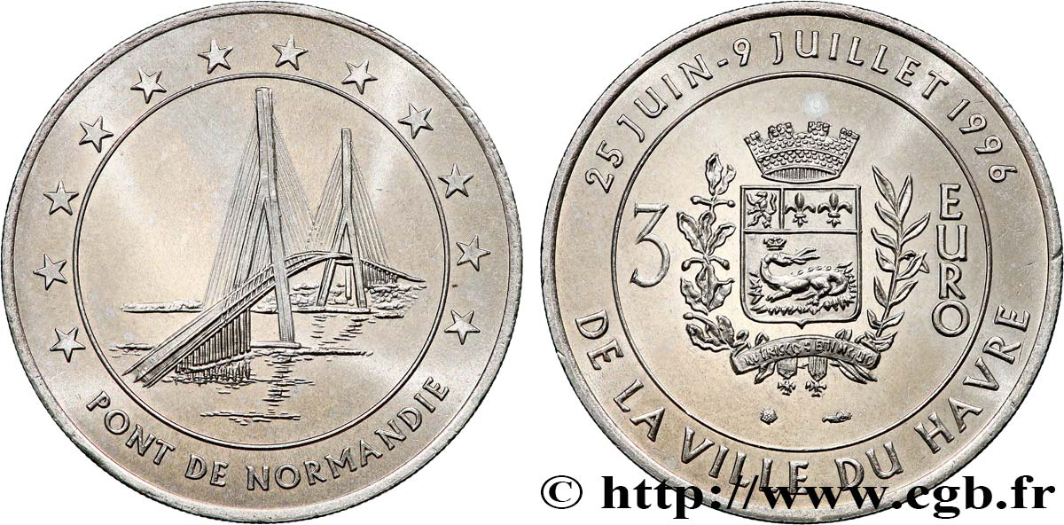 FRANCE 3 Euro du Havre (25 juin - 9 juillet 1996) 1996 AU
