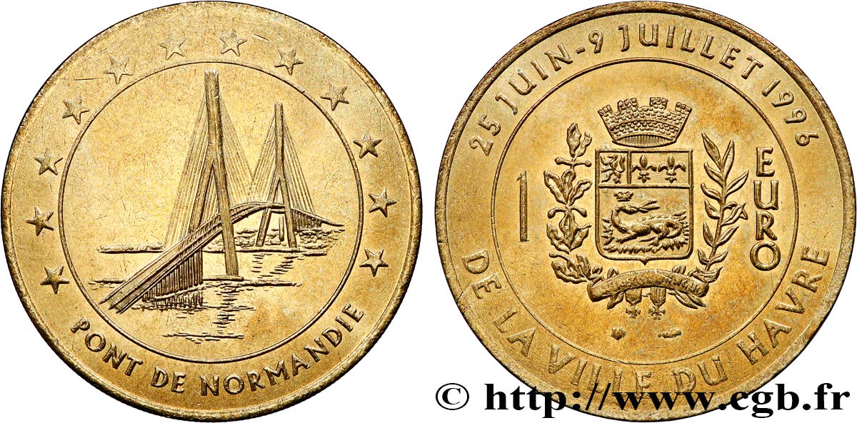 FRANCIA 1 Euro du Havre (25 juin - 9 juillet 1996) 1996 SPL