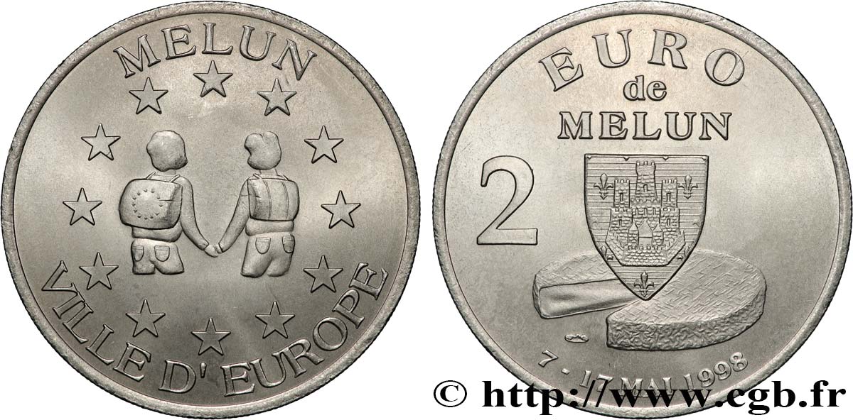 FRANCE 2 Euro de Melun (7 - 17 mai 1998) 1998 SUP