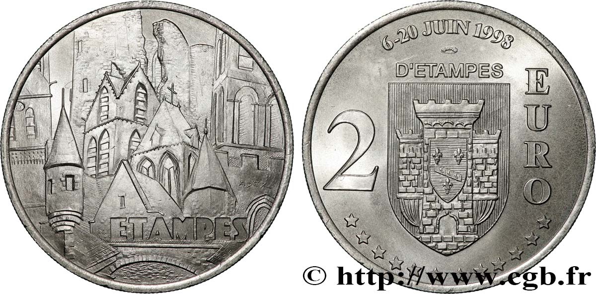 FRANCE 2 Euro d’Étampes (6 - 20 juin 1998) 1998 SUP