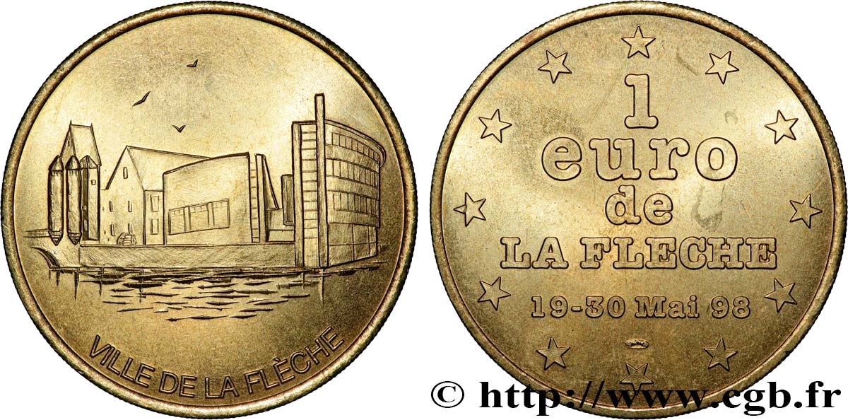 FRANCIA 1 Euro de La Flèche (19 - 30 mai 1998) 1998 SC