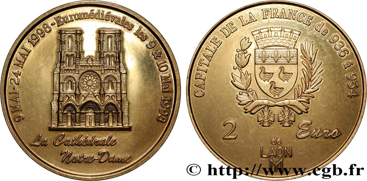 FRANCE 2 Euro de Laon (9 - 24 mai 1998) 1998 SPL