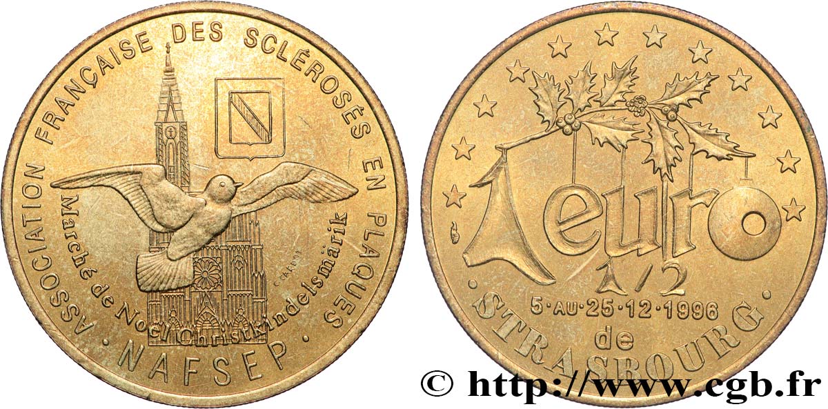 FRANCE 1 Euro 1/2 Strasbourg (5 - 25 décembre 1996) 1996 SPL