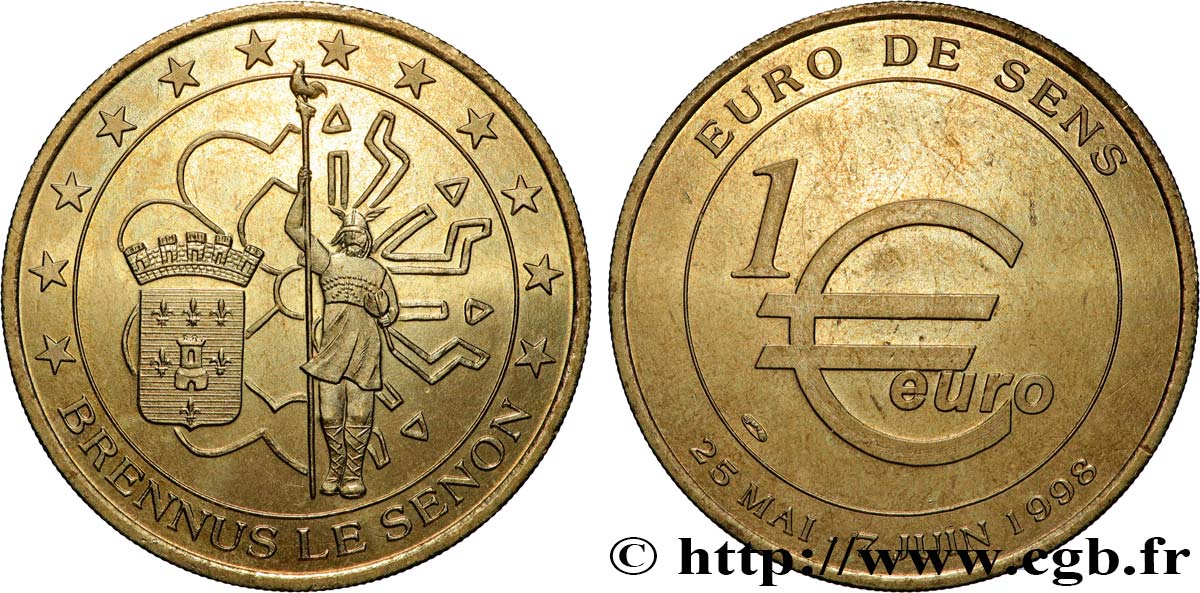 FRANCE 1 Euro de Sens (25 mai - 7 juin 1998) 1998 MS