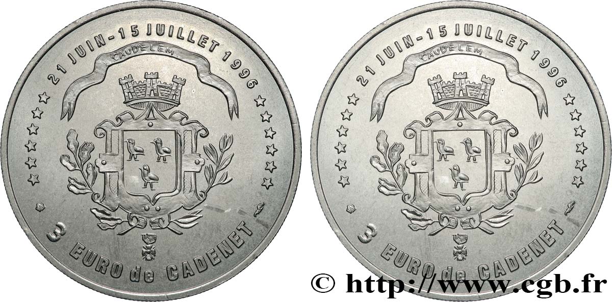 FRANCE 3 Euro de Cadenet (21 juin - 15 juillet 1996) 1996 SPL