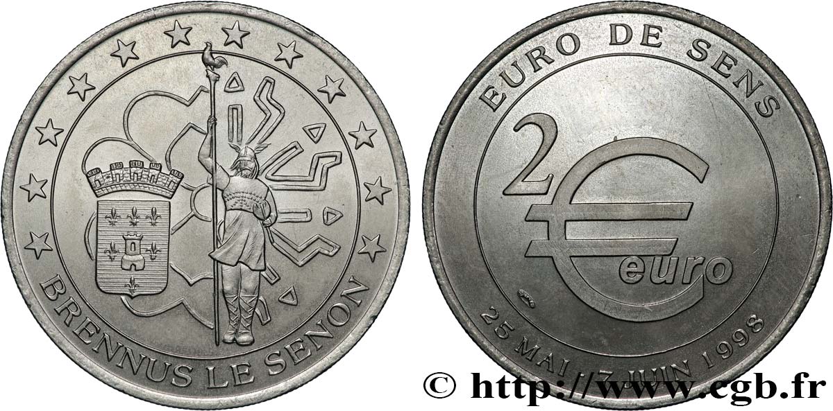 FRANCE 2 Euro de Sens (25 mai - 7 juin 1998) 1998 MS