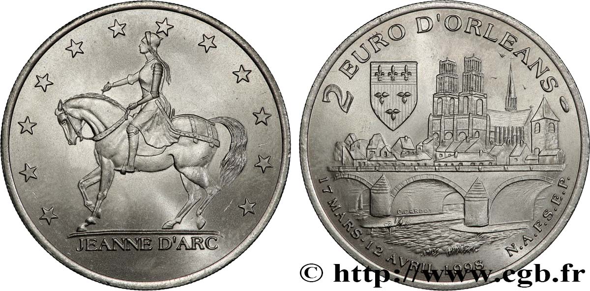 FRANCE 2 Euro d’Orléans (17 mars - 12 avril 1998) 1998 SPL