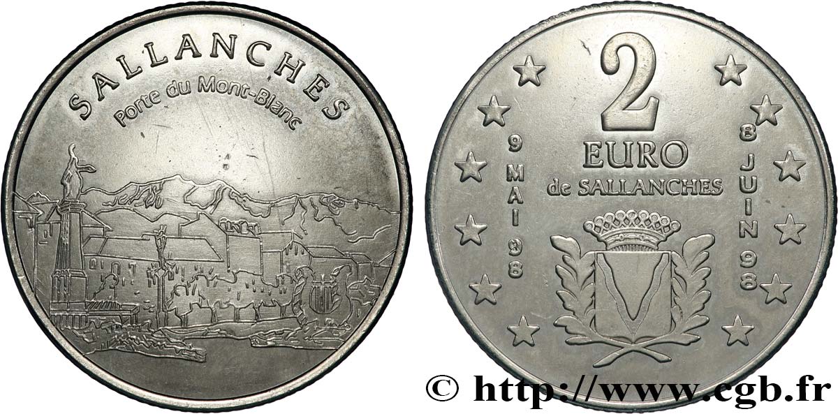 FRANCIA 2 Euro de Sallanches (9 mai - 8 juin 1998) 1998 EBC