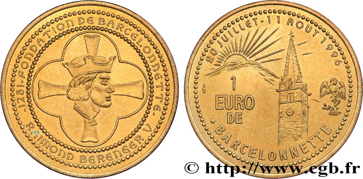 FRANCE 1 Euro de Barcelonnette (20 juillet - 11 août 1996) 1996 SPL