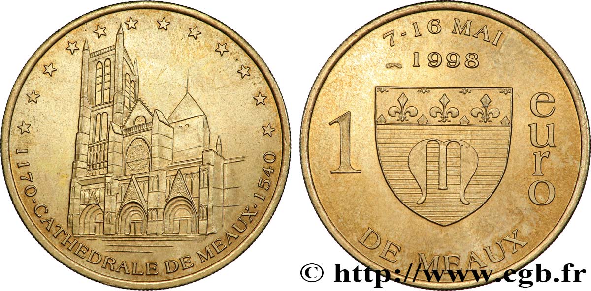 FRANCE 1 Euro de Meaux (7 - 16 mai 1998) 1998 SUP