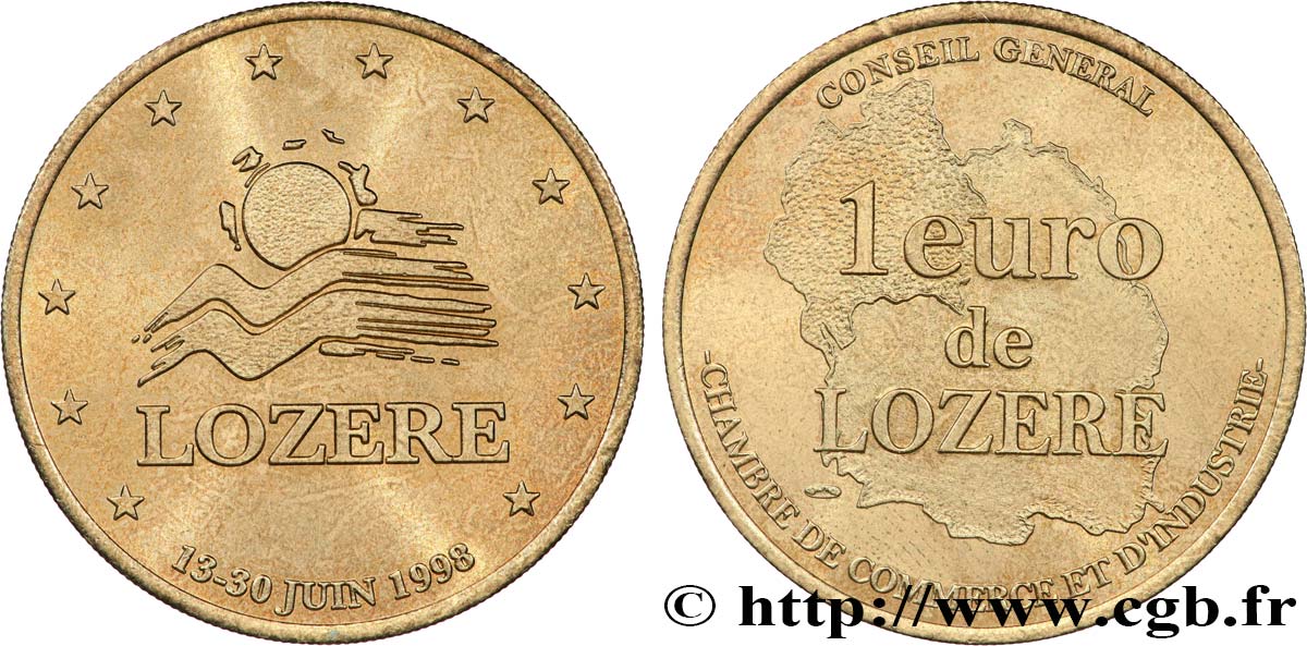 FRANCE 1 Euro de Lozere (13 - 30 juin 1998) 1998 SPL