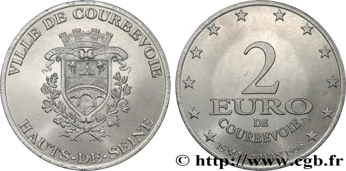 FRANCE 2 Euro de Courbevoie (15 mai - 7 juin 1998) 1998 MS