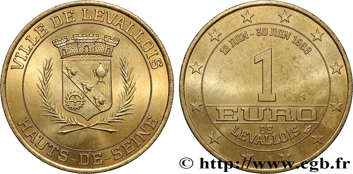 FRANCE 1 Euro de Levallois (12 - 30 juin 1998) 1998 SPL