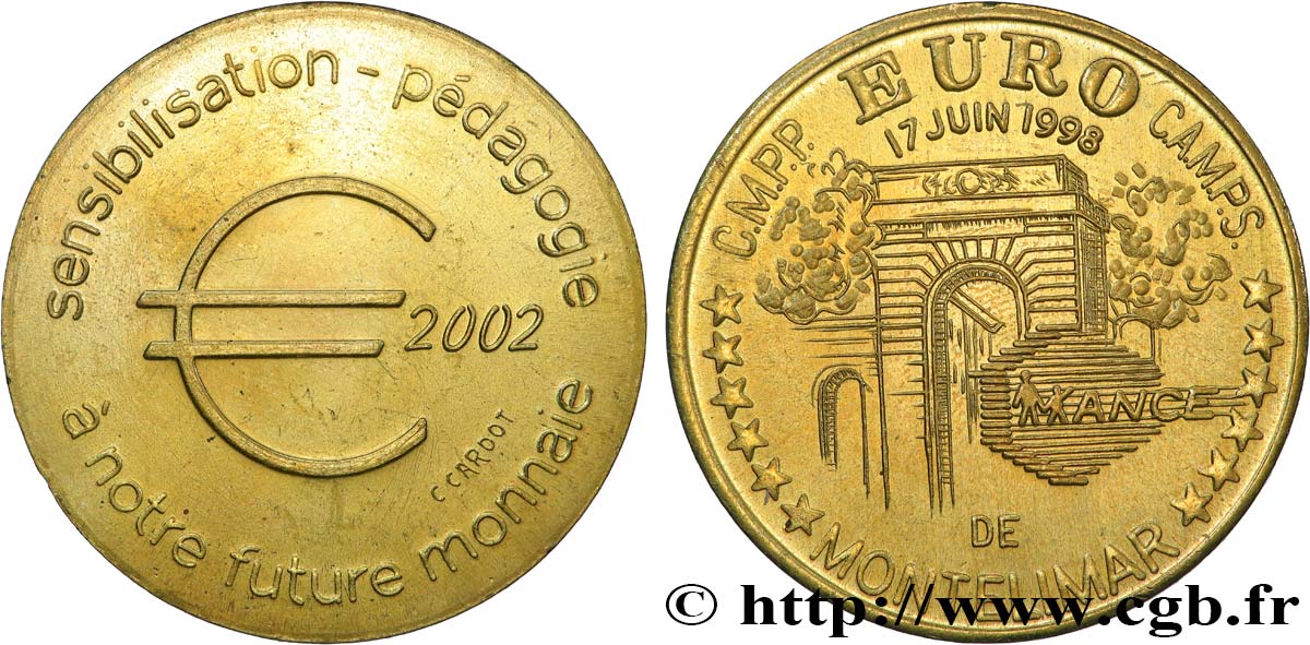 FRANKREICH 1 Euro de Montélimar  n.d.