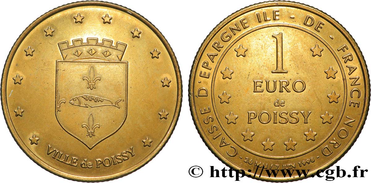 FRANCE 1 Euro de Poissy (26 mai - 7 juin 1998) 1998 AU