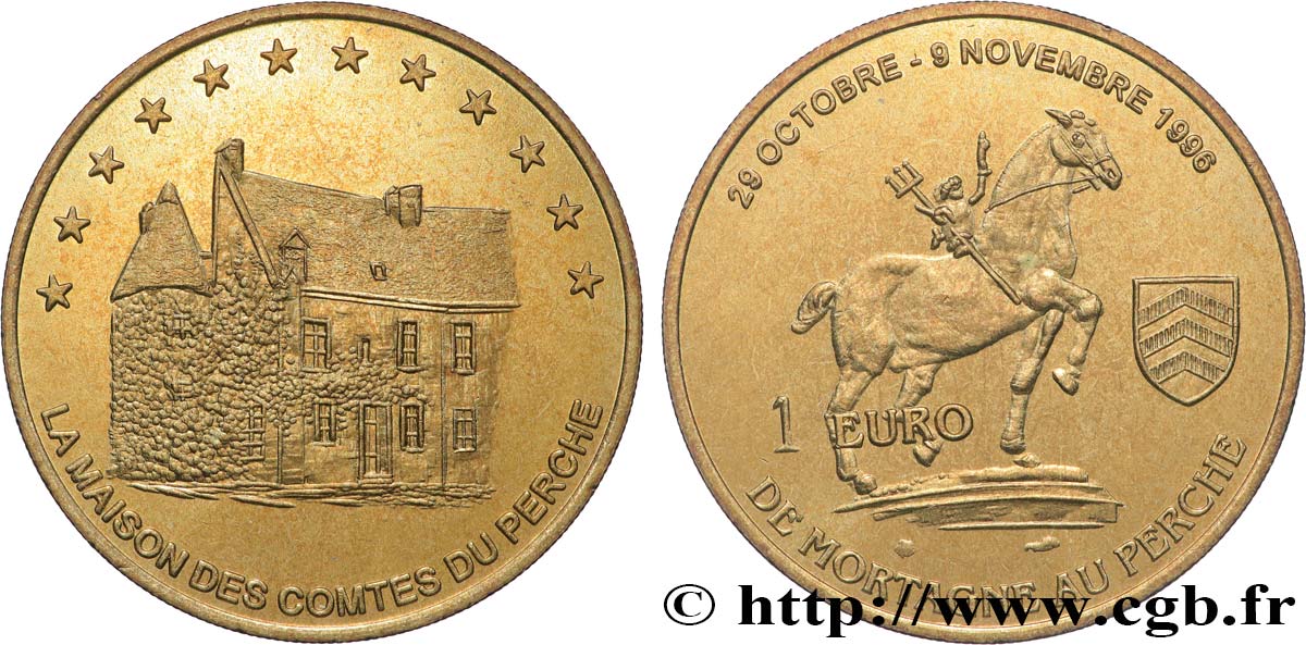 FRANCIA 1 Euro de Mortagne-au-Perche (29 octobre - 9 novembre 1996) 1996 MS