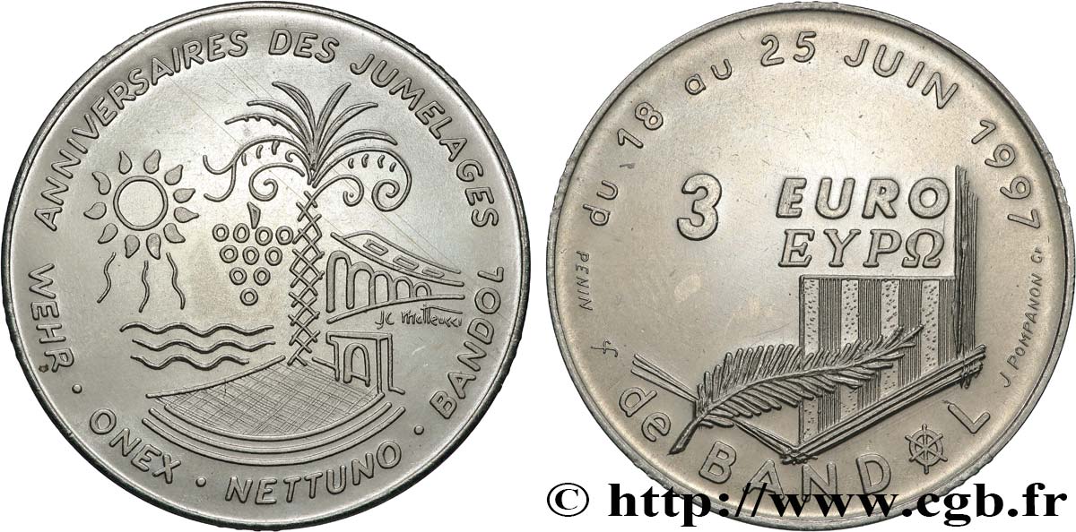FRANCE 3 Euro de Bandol (18 - 25 juin 1997) 1997 SPL
