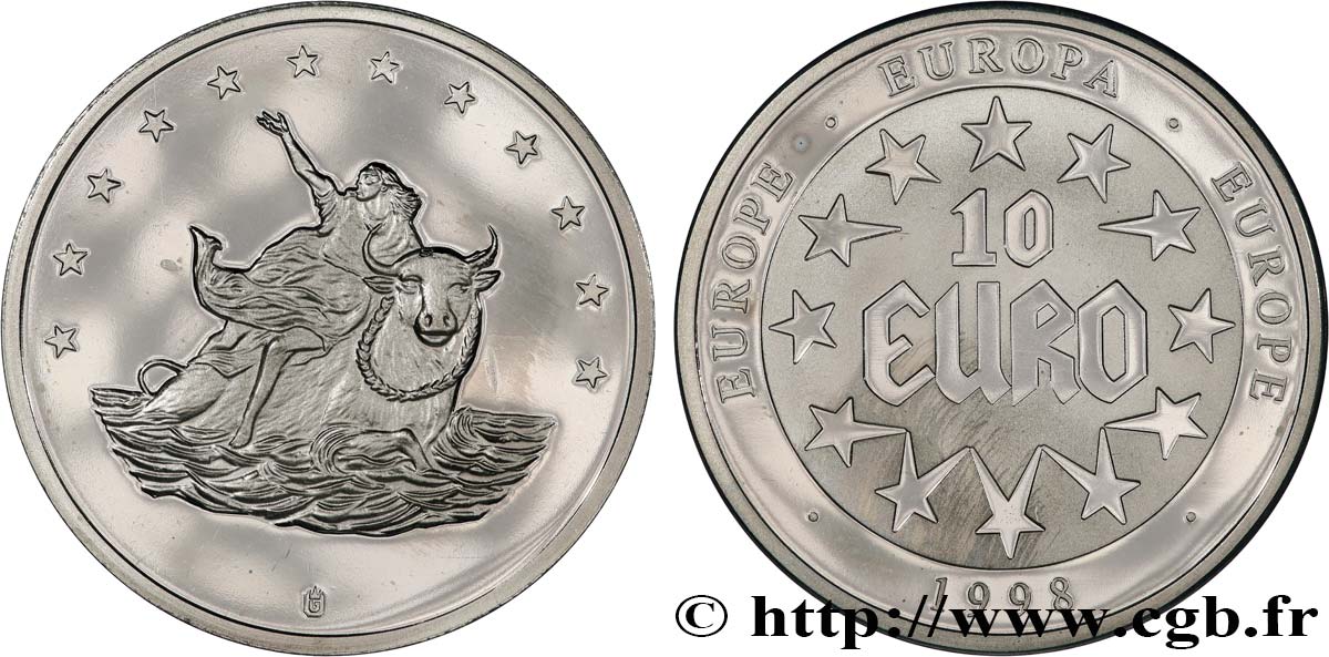 EUROPA 10 Euro EUROPA 1998 MS