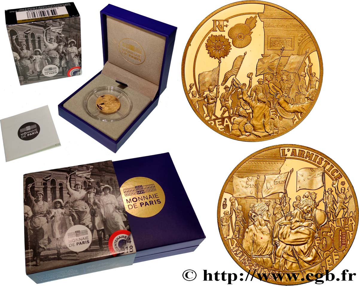 FRANCE Belle Épreuve 50 Euro LIESSE POPULAIRE 2018 BE