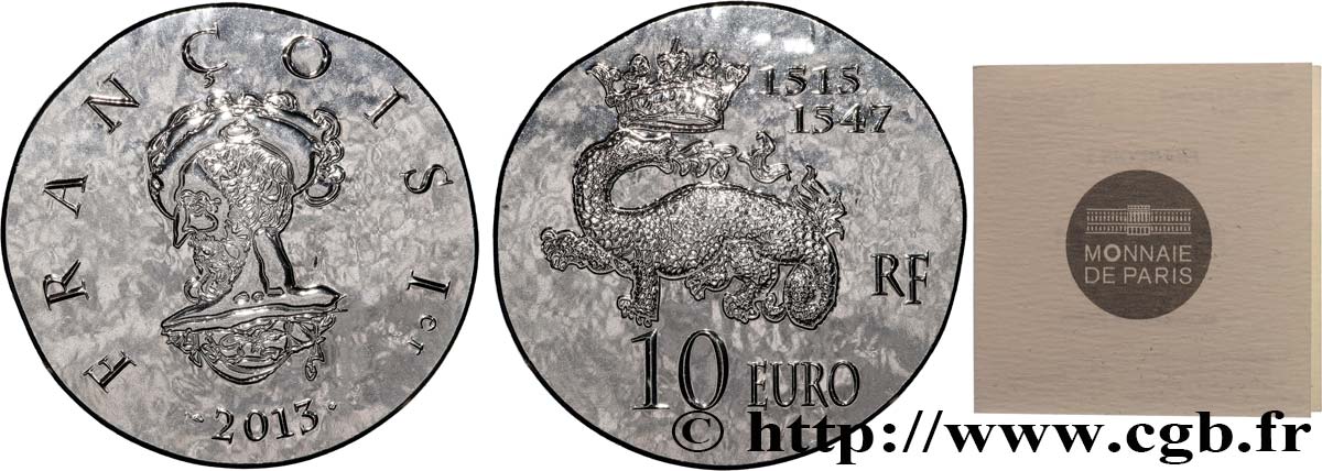 FRANCE 10 Euro FRANÇOIS Ier 2013 FDC