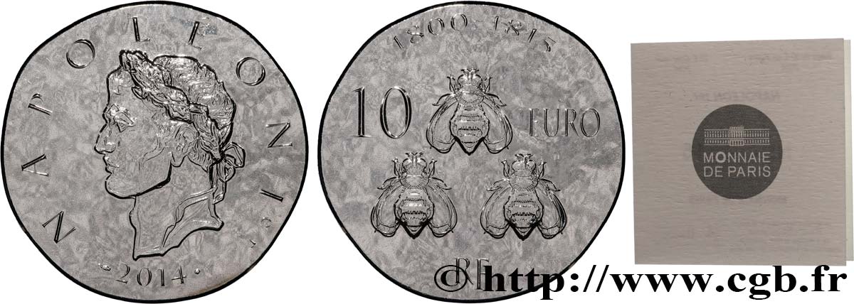 FRANCE 10 Euro NAPOLEON Ier 2014 BE