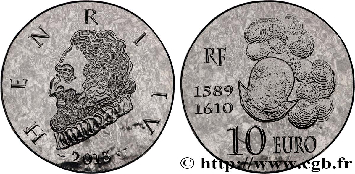 FRANCE 10 Euro HENRI IV 2013 BE