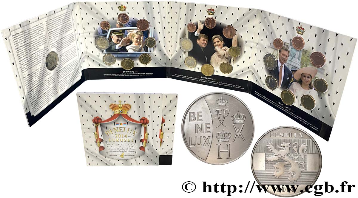 BENELUX SÉRIE Euro BRILLANT UNIVERSEL - BENELUX 2014 Brilliant Uncirculated