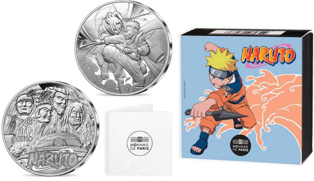 FRANKREICH BELLE EPREUVE 10 Euro NARUTO 2023