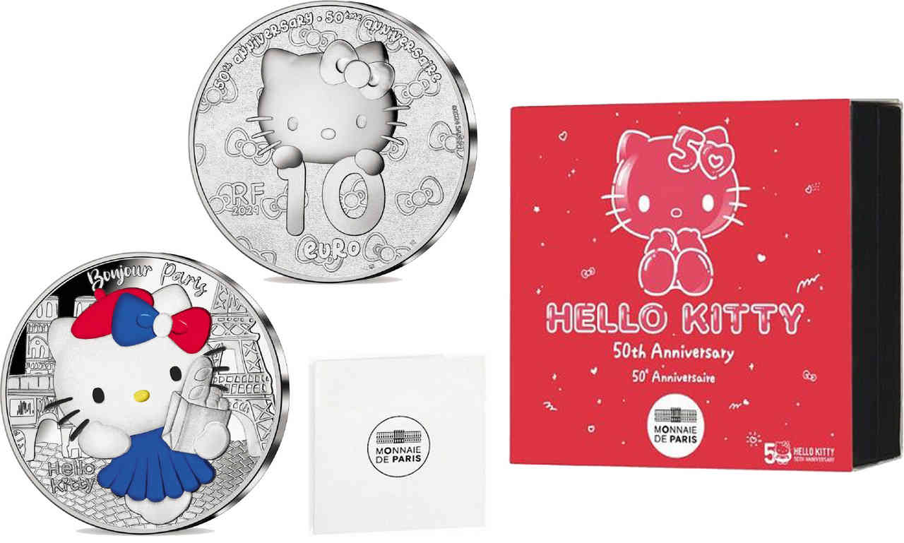 FRANCE BELLE EPREUVE 10 Euro HELLO KITTY - FRANCE 2024 BE