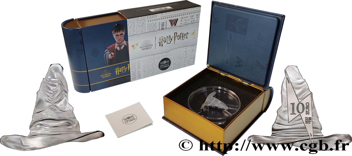FRANCE BELLE EPREUVE 10 Euro HARRY POTTER - CHOIXPEAU 2022 Proof set