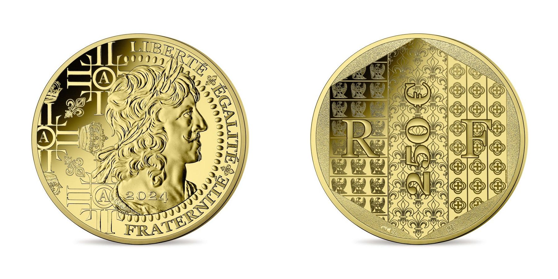 FRANCIA 250 Euro LE LOUIS D’OR (or) 2024 BU