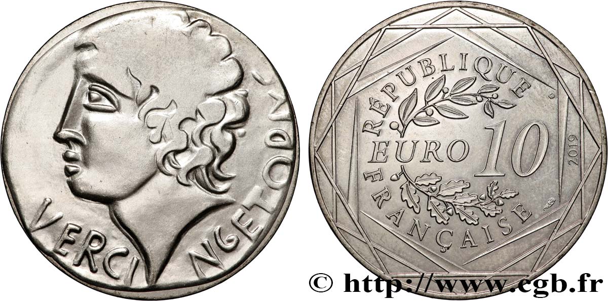 FRANKREICH 10 EURO - VERCINGÉTORIX 2019