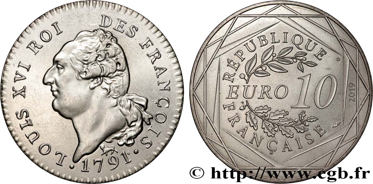FRANCE 10 EURO LOUIS XVI 2019 MS