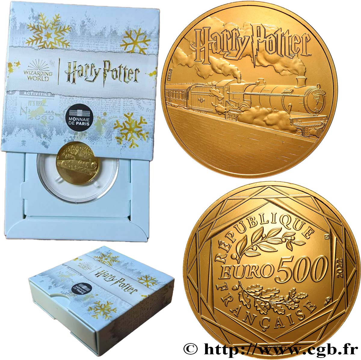 FRANCE 500 Euro HARRY POTTER - POUDLARD EXPRESS 2022 BU