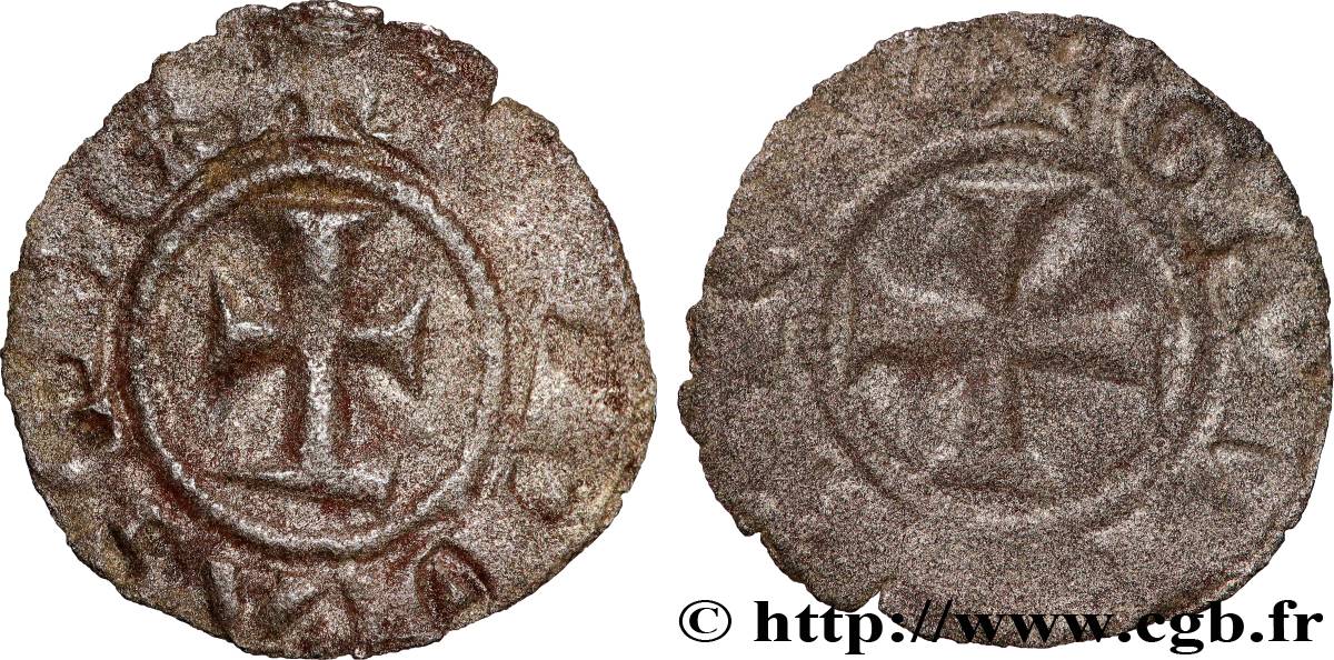 ARCHBISCHOP OF LYON - ANONYMOUS COINAGE Obole ou petit denier XF