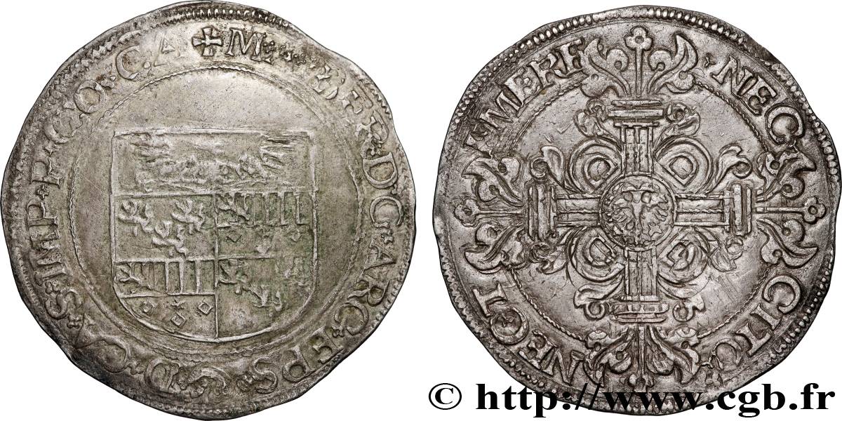 CAMBRÉSIS - ARCHEVÊCHÉ DE CAMBRAI - MAXIMILIEN DE BERGHES Sprenger ou cinq patards XF/AU